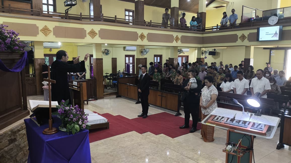 Pelayanan Sakramen Baptis dan Pengakuan Percaya Minggu, 15 Maret 2026