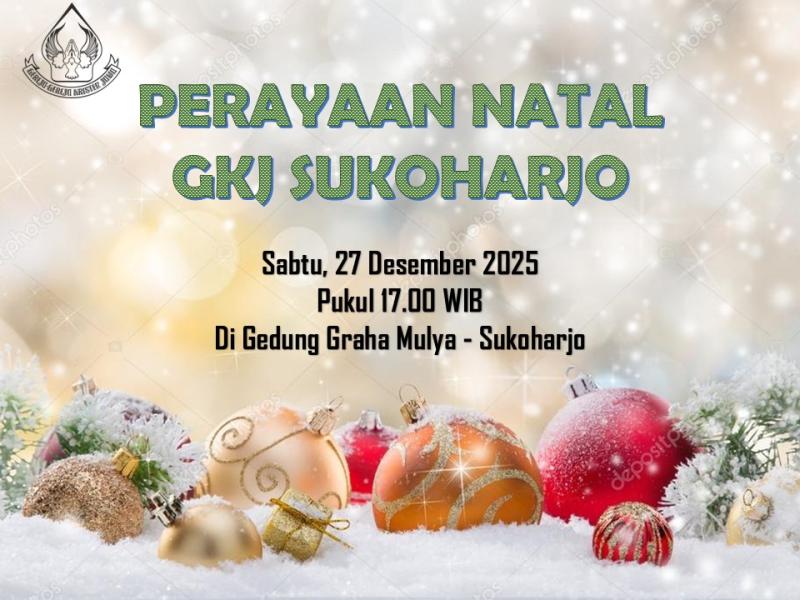 Perayaan Natal GKJ Sukoharjo
